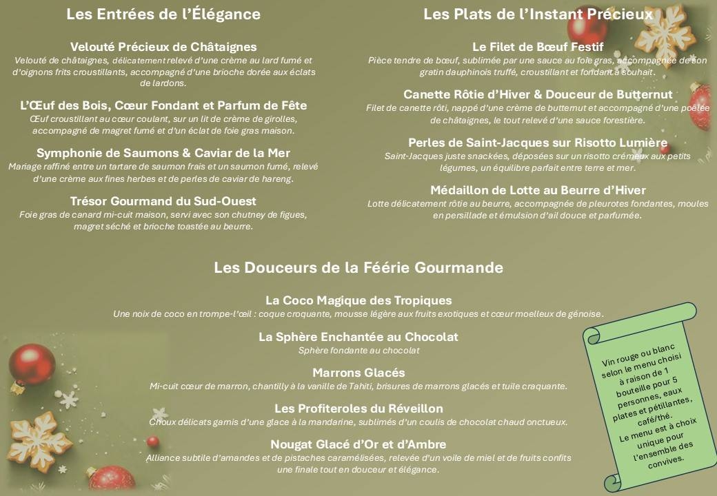 restaurant Bistronomique Ennery – Château de l’Hermitage - restaurant a faire ENNERY