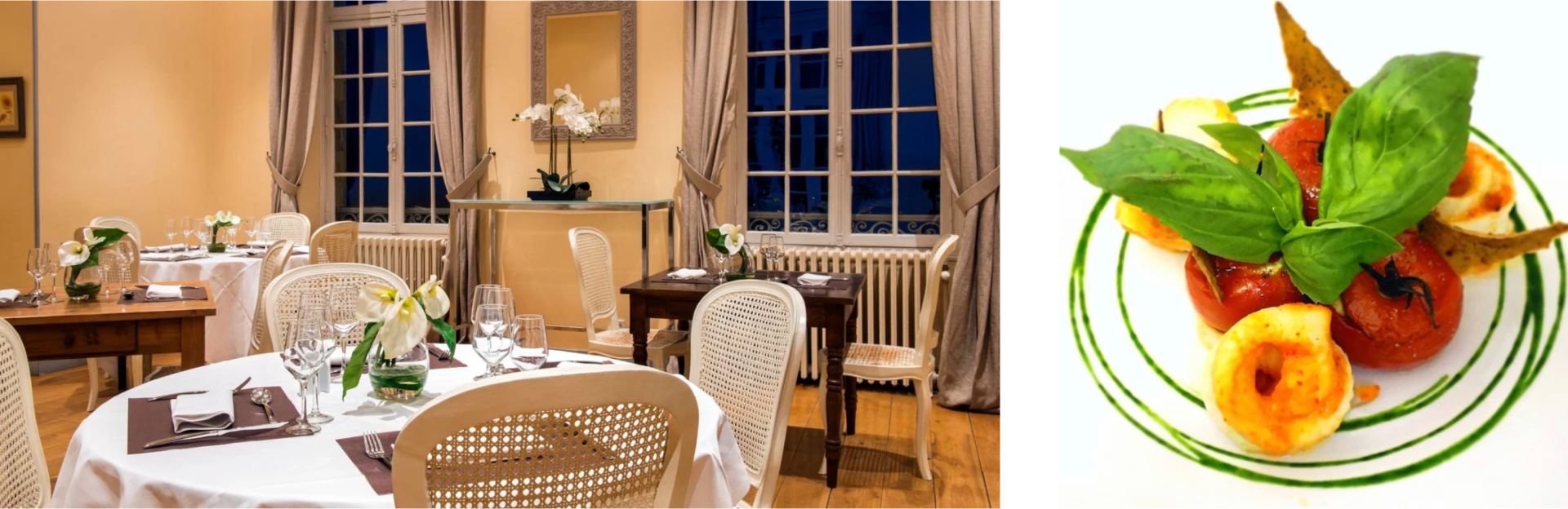 restaurant Bistronomique Ennery – Château de l’Hermitage - Restaurant dans le Vexin